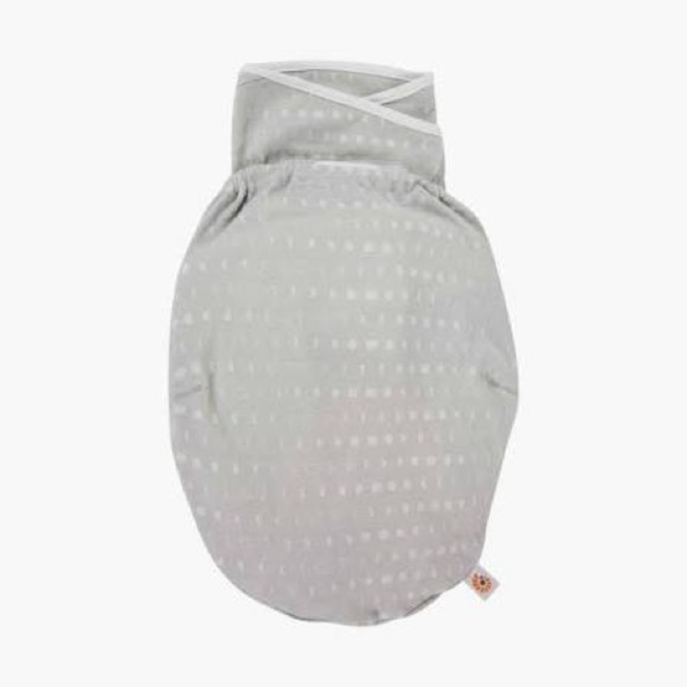 Ergobaby Light Gray Sleep Swaddler 0-3m